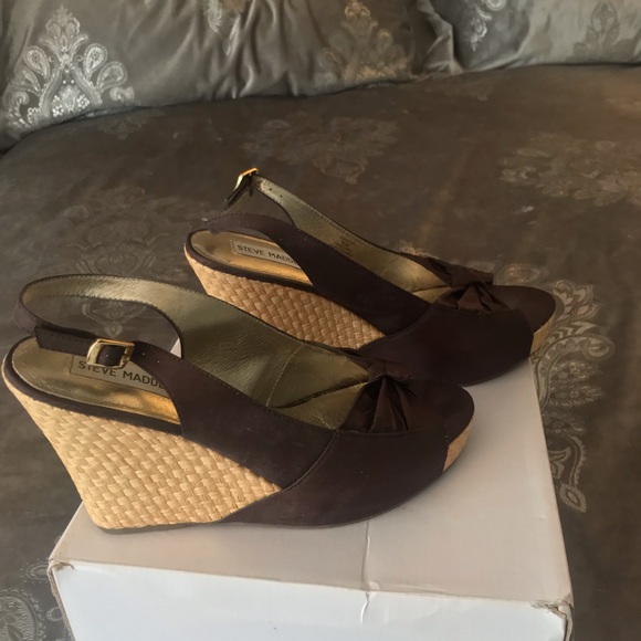 Steve Madden new Peep toe wedge - Picture 3 of 8
